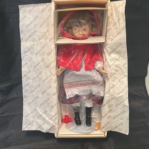 Limited Edition Little Red Riding Hood Porcelain Doll